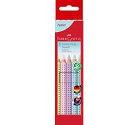 Jumbo Grip Pastel Colour Pencil Set, Cardboard Wallet of 5