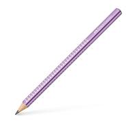 Faber-Castell Jumbo Sparkle Graphite Pencil - Violet Metallic