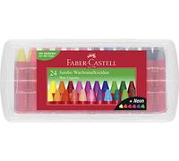 Faber-Castell - Jumbo Wax Crayons, 24 pc (120034) Verpakking van 24 stuks