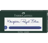 FABER-CASTELL Large Capacity Ink Cartridges Royal Blue You Will Receive 1 Pack Package Content 5 Cartridgesaa