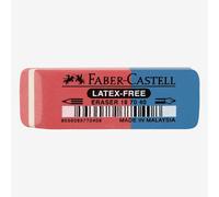 Faber-Castell : Latex Free Eraser : Red and Blue