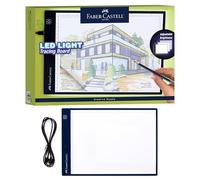 Faber-Castell LED Light Tracing Board: Adjustable Light Up Drawing Board, LED Drawing Pad, Tracing Light Box, Light Pad & Board for Artists, Hobbyists & Adults