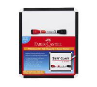 Faber-Castell Magnetic Whiteboard Set with Single Marker A4