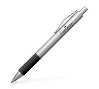 Faber-Castell Matt Chrome Plated Basic Ballpoint Pen silver matt Ballpoint pen