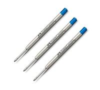 Faber-Castell Medium Ballpoint Refill - Blue x 3