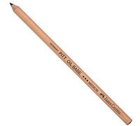 Faber-Castell PITT Monochrome Artists' Pencil, Black, Oil Base, No. 3 Medium