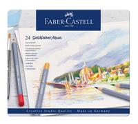 Faber Castell Metal Case 24 Watercolors Multicolor