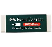Faber-Castell : White Vinyl Eraser with Sleeve