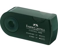 Faber-Castell Miscellaneous Castell 9000 Twin Sharpening Box, Green, For Art, Craft, Drawing, Sketching, Home, School, University, Colouring