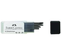 Faber-Castell Miscellaneous Compass Leads, 25mmBlack, H