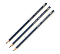 Faber-Castell Miscellaneous Goldfaber 1221 Graphite Pencil, Graphite, 3B, Art, Craft, Drawing, Sketching, Home, School, University, Colouring (Pack of 3)