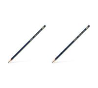 Faber-Castell Miscellaneous Goldfaber 1221 Graphite Pencil, Graphite, 4H, for Art, Craft, Drawing, Sketching, Home, School, University, Colouring (Pack of 2)