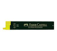 Faber-Castell Fineline Lead Super-Polymer 0.35 mm B Black for Art & Drawing