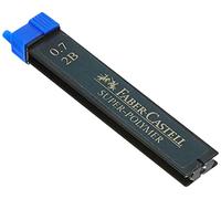 Faber-Castell Miscellaneous Super-Polymer Fineline Lead, 0.7mmBlack, 2B, For Art, Craft, Drawing, Sketching, Home, School, University, Colouring