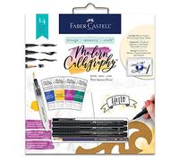 Faber-Castell Modern Calligraphy Kit - Lettering and Calligraphy Crafts for Adults with Pitt Artist Pens