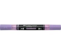 Faber-Castell Multimark Acrylic Dual Marker Colour 239, Lilac, Art Set Supplies, Water-Based Acrylic Marker Pen, Double Ended, Bold & Fine Tip, Art Markers, Colouring Pens, Highlighters
