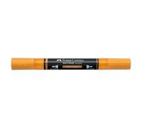Faber-Castell Multimark Acrylic Dual Marker Colour 307, Light Orange, Art Set Supplies, Water-Based Acrylic Marker Pen, Double Ended, Bold & Fine Tip, Art Markers, Colouring Pens, Highlighters