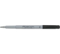 Faber-Castell Marker Non-Perm M Black (Pack of 10)