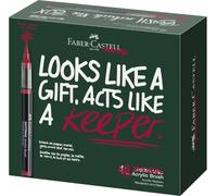 Faber-Castell Mutlimark Acrylic Brush Marker Pen, Box of 48, Flexible Brush, Dynamic Stroke Width, Art, Drawing, Colouring, Sketching, Even Flow, Water-Based Acrylic Liquid Ink