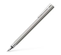 FABER-CASTELL Neo Slim 342103 Fountain Pen Stainless Steel Nib Width B Matte Silver
