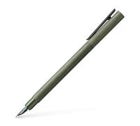 Faber-Castell Neo Slim Auminium B Fountain Pen - Olive Green