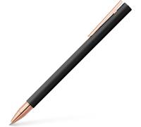 Faber-Castell Neo Slim Metal Rollerball Pen Black/Rose Gold Barrel