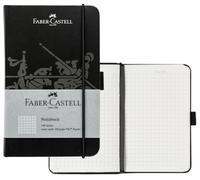 Faber-Castell Notebook FSC Mix Squared Pack of 1 Chequered 90 x 140 mm Black