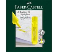 Faber-Castell 48-07 Text Liner - Yellow (Pack of 10)