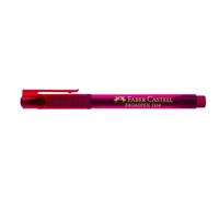 Faber-Castell Pen Broadpen 1554Fineliner Pens Pack of 6, Red