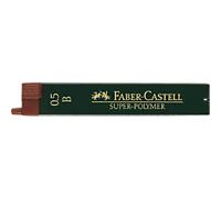 Faber Castell 120501 0.5 mm B Superpolim Leads for Mechanical Pencil (Pack of 12)