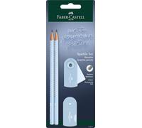 Faber-Castell Pencil set Sparkle sky blue BC