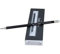 Faber-Castell Pencil 1112 with Eraser HB (Pack of 12)