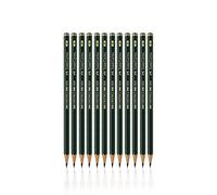 Faber-Castell pencils, Castell 9000 Artist graphite 6B pencils for sketch, drawing, shading, art supplies - box of 12