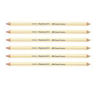Faber-Castell Perfection 7057 205021 Eraser Pen, Double-Sided, Soft and Hard, Pack of 6