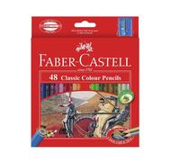 Faber Castell Permanent Coloured Pencil Classic Standard Size Hexagonal Shape