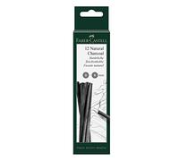 Faber-Castell PITT Natural Charcoal Sticks 5-8mm (12pk)