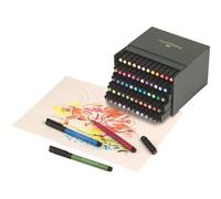 Faber-Castell Pitt Artist Brush Pens 60 Pack Multicolor in Gift Box