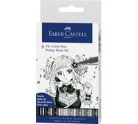 Faber-Castell PITT Artist Pens Magna Basic Set (8pk)