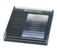 PITT ARTIST PEN BIG BRUSH "GREY" SET 12