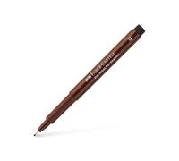Faber-Castell Art & Graphic Pitt Artist Pen Fineliner M India Ink Pen, Dark Sepia, Single Pitt Pen, For Art, Craft, Drawing, Sketching, Home, School, University, Colouring