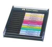 Faber-Castell Pitt Artist Pen Pastel 12Pcs