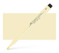Faber-Castell Art & Graphic Pitt Artist Pen Brush India Ink Pen, Ivory, Single Pitt Pen, For Art, Craft, Drawing, Sketching, Home, School, University, Colouring