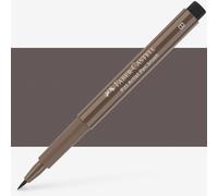 Faber-Castell Art & Graphic Pitt Artist Pen Brush India Ink Pen, Walnut Brown, Single Pitt Pen, For Art, Craft, Drawing, Sketching, Home, School, University, Colouring