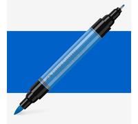 Faber-Castell Art & Graphic Pitt Artist Pen Dual Marker India Ink, Ultramarine, Single Pitt Pen, For Art, Craft, Drawing, Sketching, Home, School, University, Colouring