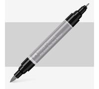 Faber-Castell Art & Graphic Pitt Artist Pen Dual Marker India Ink, Warm Grey Iii, Single Pitt Pen, For Art, Craft, Drawing, Sketching, Home, School, University, Colouring