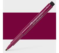 Faber-Castell Art & Graphic India Ink Pitt Artist Pen Calligraphy Magenta, Single Pitt Pen, For Art, Craft, Drawing, Sketching, Home, School, University, Colouring