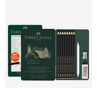 Faber-Castell : Pitt Graphite Matt Pencil : Tin Set of 11