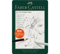 Faber Castell Pitt Mat Graphite Pencil 11 Units