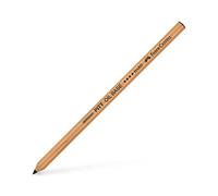 Faber-Castell Pitt Monochrome Artists' Pencil, Black, Oil Base, No 4 Hard, Art, Drawing, Colouring, Artist Supplies