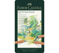 Faber-Castell Pitt Pastel Pencil, Tin of 12